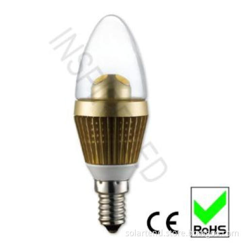 3W led candle light dimmable function